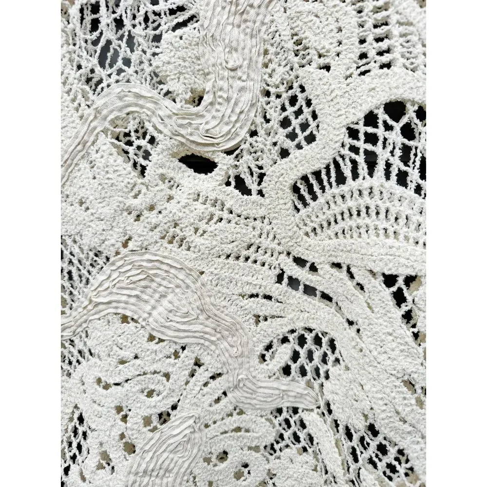 H&M EDITION Crochet Look Mini Tank Dress Cover Up Medium M
